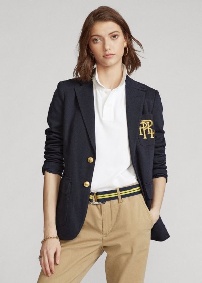 Blazer Polo Ralph Lauren Knit Algodão Mulher 01497-UQXO